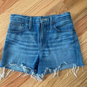 MADEWELL the perfect jean short, size 24